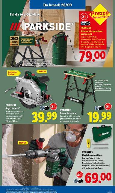 Volantino Lidl - Lidl valido dal 24/09 al 30/09 - pagina 37