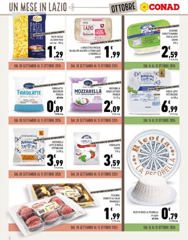 Volantino Conad - Conad valido dal 30/09 al 31/10 - pagina 4