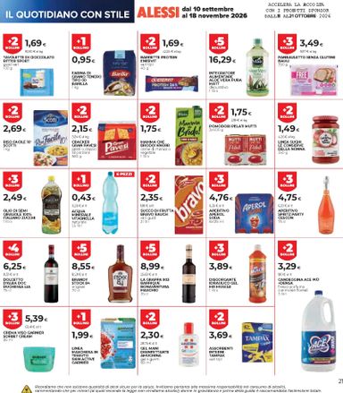Volantino Coop - Coop valido dal 08/10 al 21/10 - pagina 21
