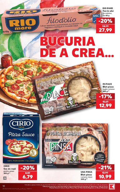 Catalogul Kaufland - Kaufland - Ciao Italia de la 30.09. până la 06.10. - pagina 10