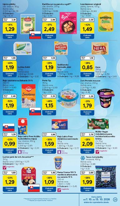 Leták Tesco - Tesco od 07.10. do 13.10. - strana 29