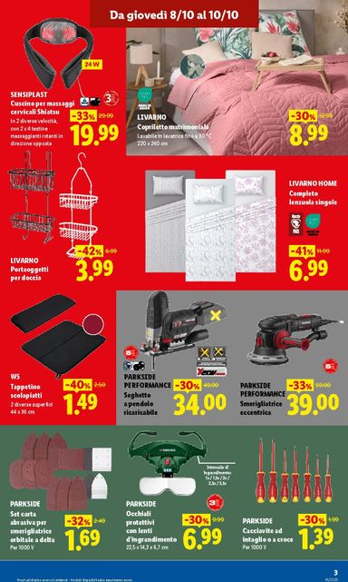 Volantino Lidl - Lidl - Outlet Store Alpignano valido dal 08/10 al 10/10 - pagina 3