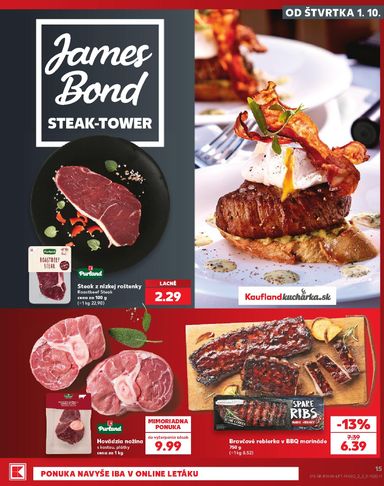 Leták Kaufland - Kaufland od 01.10. do 07.10. - strana 15