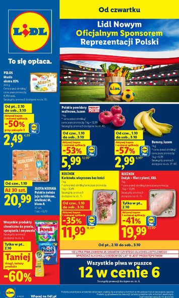 Gazetka Lidl - Lidl od 01.10. do 03.10. - strona 1