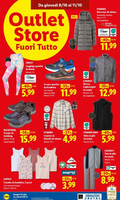 Volantino Lidl - Lidl - Outlet Store Alessandria valido dal 08/10 al 11/10 - pagina 4