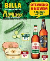 Billa - Prostějov platný od středy 07.10.2026