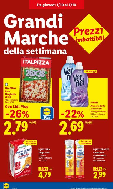 Volantino Lidl - Lidl valido dal 01/10 al 07/10 - pagina 14