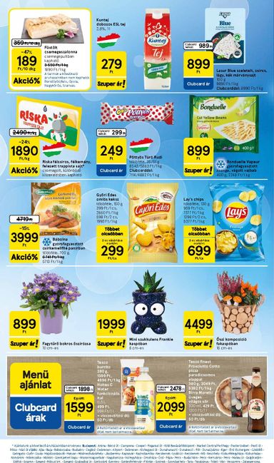 Akciós újság Tesco - Tesco érvényes 10.15.-tól 10.21.-ig - 4 oldal