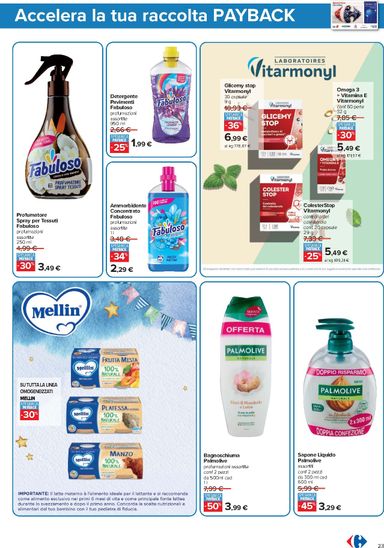 Volantino Carrefour - Carrefour - Punti Sprint Payback valido dal 29/09 al 12/10 - pagina 23