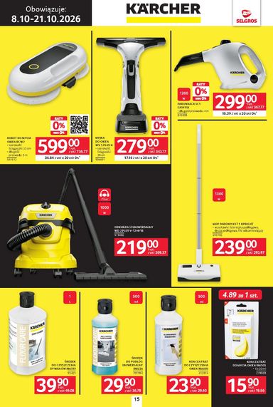 Gazetka Selgros - Selgros cash&carry - Katalog Elektro AGD od 08.10. do 21.10. - strona 15