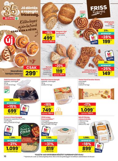 Akciós újság Spar - SPAR érvényes 10.15.-tól 10.21.-ig - 10 oldal