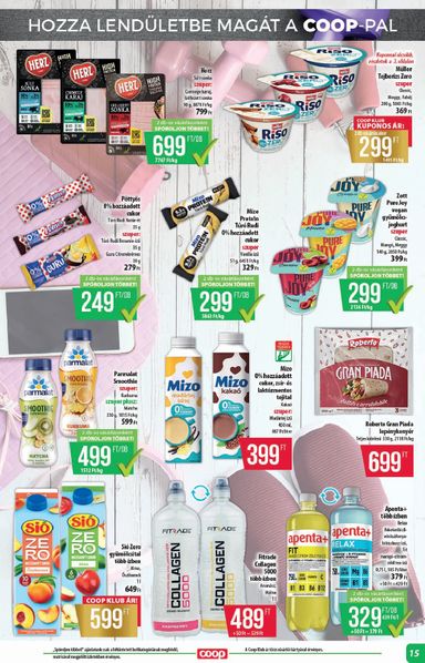 Akciós újság Coop - Coop - Alföld érvényes 10.15.-tól 10.21.-ig - 15 oldal
