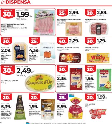 Volantino Coop - Coop valido dal 24/09 al 07/10 - pagina 10