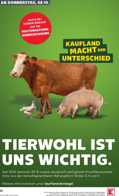 Leták Kaufland Německo - Kaufland Německo od 08.10. do 14.10. - strana 32
