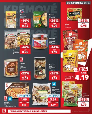 Leták Kaufland - Kaufland od 24.09. do 30.09. - strana 35
