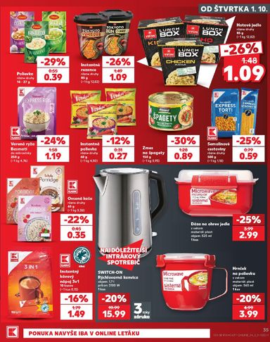 Leták Kaufland - Kaufland od 01.10. do 07.10. - strana 35