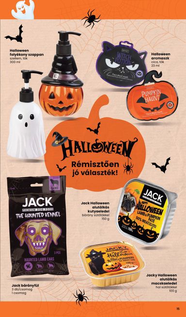 Akciós újság INTERSPAR - INTERSPAR - Halloween katalógus érvényes 10.01.-tól 10.31.-ig - 15 oldal