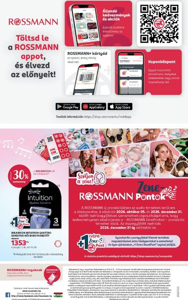 Akciós újság Rossmann - Rossmann érvényes 10.12.-tól 10.18.-ig - 16 oldal
