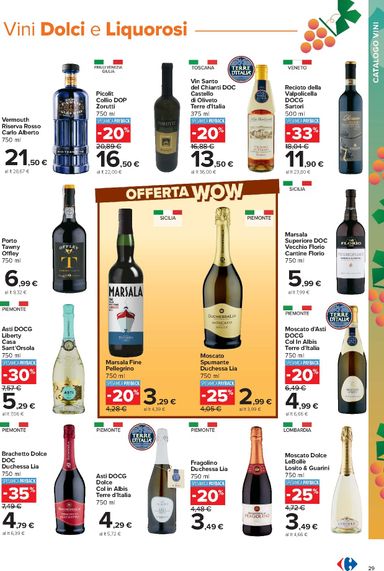 Volantino Carrefour - Carrefour - Catalogo vini valido dal 05/10 al 08/11 - pagina 29