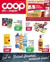 Coop - Abc-Szuper, érvényes csütörtöktől 2026.10.01.