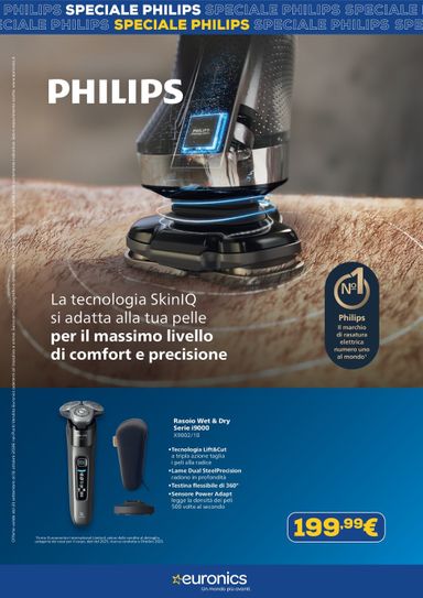Volantino Euronics - Euronics - Speciale Philips valido dal 21/09 al 11/10 - pagina 2