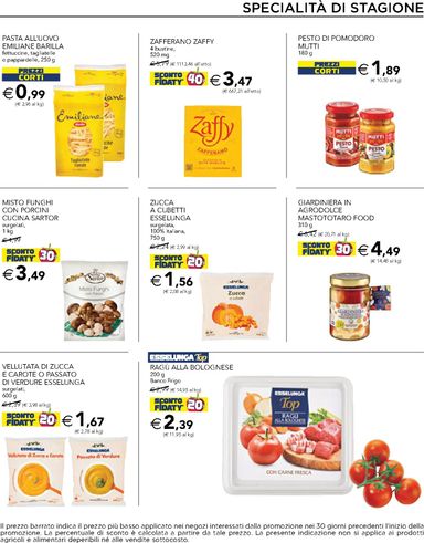 Volantino Esselunga - Esselunga - Catalogo d'Autunno valido dal 24/09 al 07/10 - pagina 5