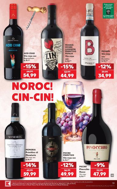 Catalogul Kaufland - Kaufland - Ciao Italia de la 30.09. până la 06.10. - pagina 19