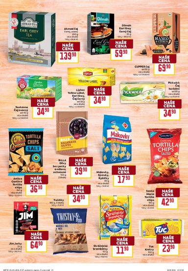Leták Billa - Billa - Katalog: Podzimní nápoje od 30.09. do 20.10. - strana 23