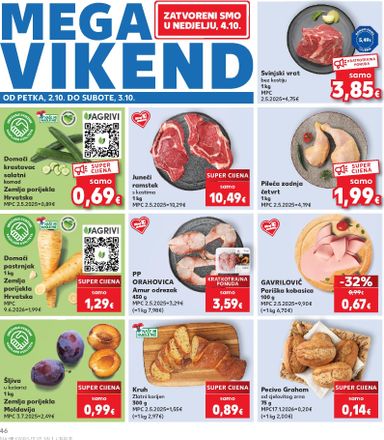 Katalog Kaufland - Kaufland vrijedi od 30.09. do 06.10. - stranica 46