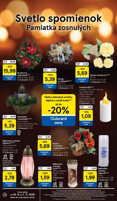 Leták Tesco - Tesco od 30.09. do 06.10. - strana 38