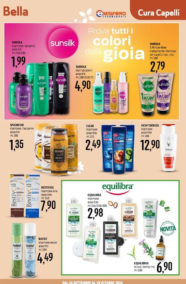 Volantino Emisfero - Emisfero - Catalogo Bellezza valido dal 24/09 al 18/10 - pagina 13