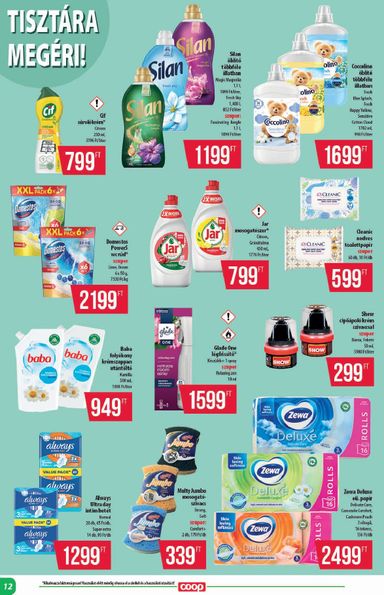 Akciós újság Coop - Coop - Alföld érvényes 10.15.-tól 10.21.-ig - 12 oldal