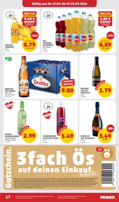 PENNY-Flugblatt - PENNY gültig ab 17.09. bis 23.09. - seite 17