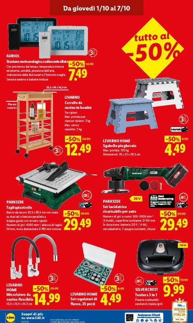 Volantino Lidl - Lidl - Offerte Speciali Arona valido dal 01/10 al 07/10 - pagina 4