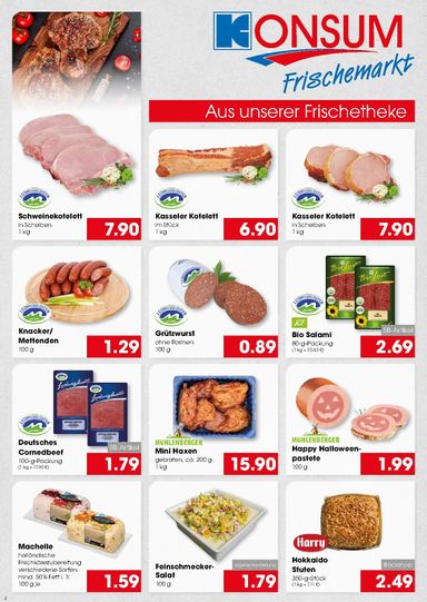 Prospekt Konsum Hagenow - Konsum Hagenow gültig ab 05.10. bis 10.10. - seite 2