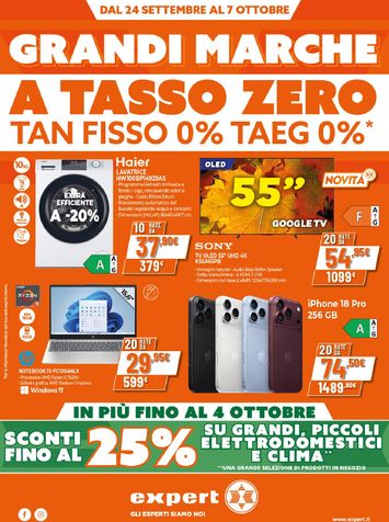 Volantino Expert - expert valido dal 24/09 al 07/10 - pagina 1