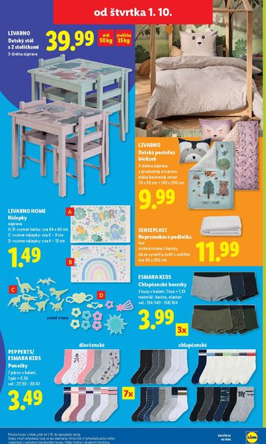 Leták Lidl - Lidl od 28.09. do 04.10. - strana 89