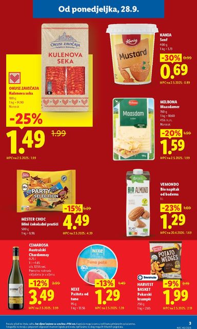 Katalog Lidl - Lidl vrijedi od 28.09. do 04.10. - stranica 3