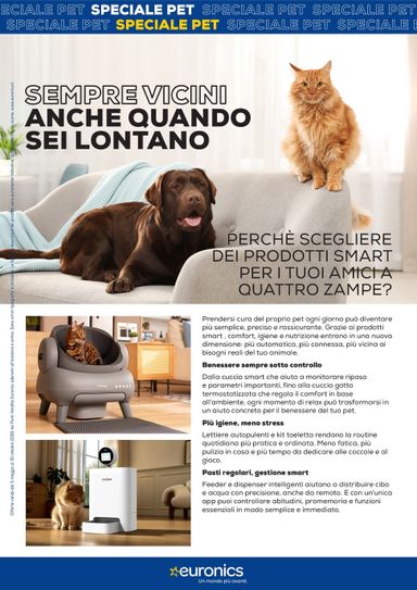 Volantino Euronics - Euronics - Speciale Pet valido dal 05/05 al 30/10 - pagina 2