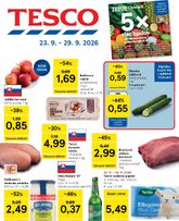 Tesco leták platný od stredy 23.09.