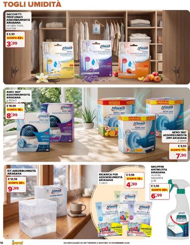 Volantino Iperal - Iperal - Dolce Autunno valido dal 30/09 al 10/11 - pagina 16