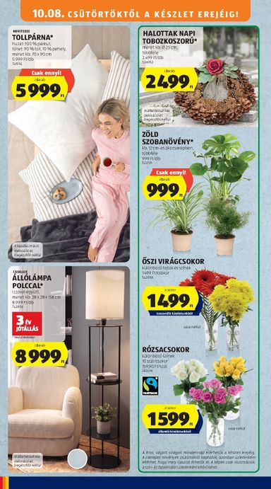 Akciós újság Aldi - Aldi - Középső sor termékei érvényes 10.08.-tól 10.14.-ig - 6 oldal