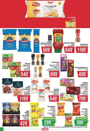 Akciós újság Coop - Coop - Abc-Szuper érvényes 10.15.-tól 10.21.-ig - 6 oldal