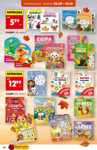 Gazetka Biedronka - Biedronka - Hity i inspiracje od 28.09. do 10.10. - strona 28