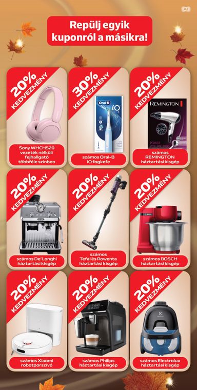 Akciós újság Auchan - Auchan - Őszi kuponnapok érvényes 10.01.-tól 10.11.-ig - 9 oldal