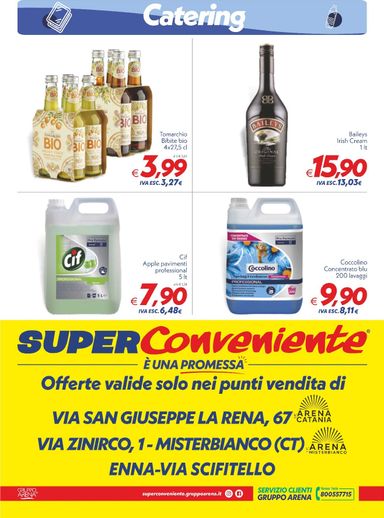 Volantino Super Conveniente - Super Conveniente - Catering valido dal 02/10 al 12/10 - pagina 4