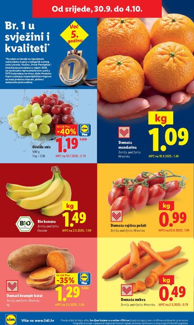 Katalog Lidl - Lidl vrijedi od 28.09. do 04.10. - stranica 54