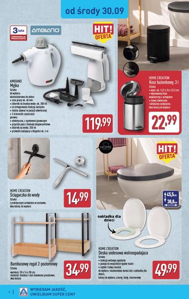 Gazetka ALDI - ALDI - Narzędzia i akcesoria w super cenach od 30.09. do 03.10. - strona 4