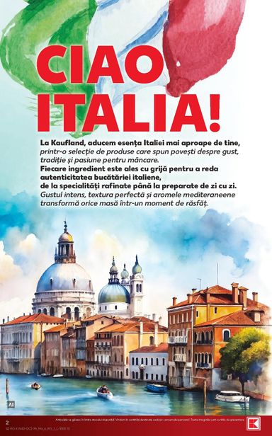 Catalogul Kaufland - Kaufland - Ciao Italia de la 30.09. până la 06.10. - pagina 2