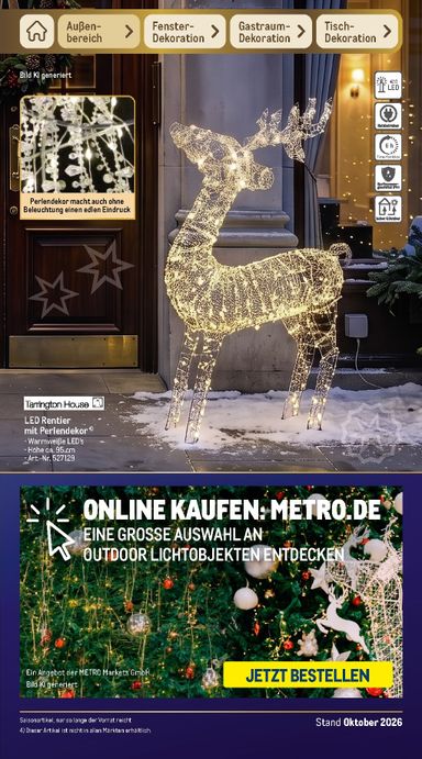 Prospekt METRO - Metro - Weihnachten gültig ab 01.10. bis 31.10. - seite 18